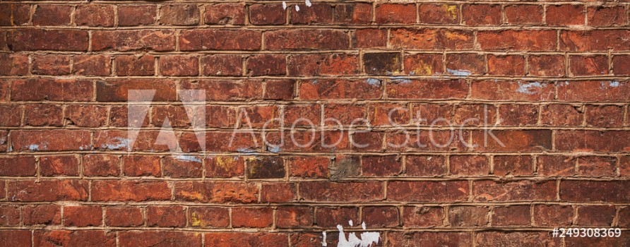 Picture of old brick wall texture
